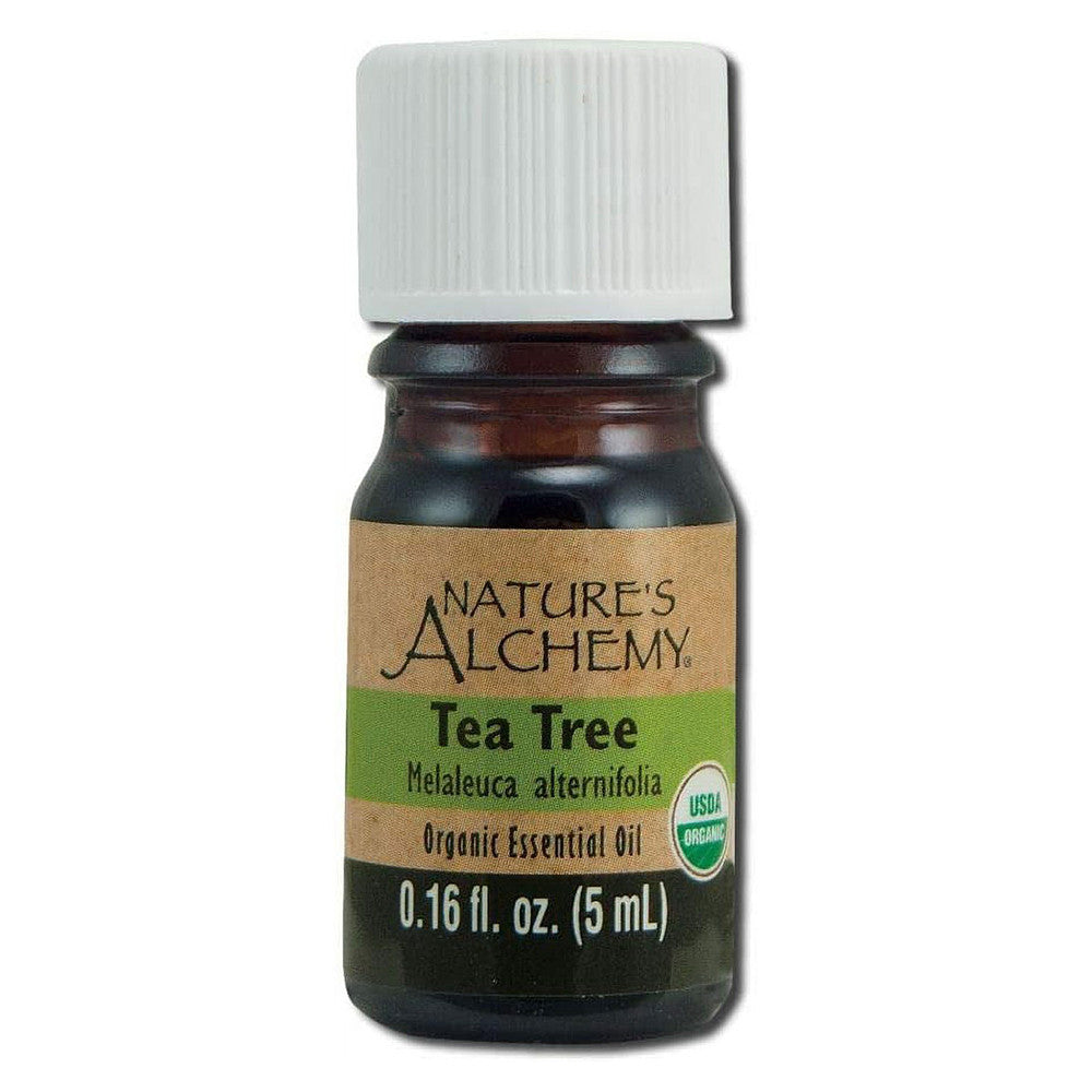 Natures Alchemy Tea Tree Organic Essential Oil, 0.16 Oz